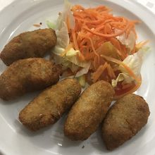 コロッケ　Croquetas de Jamon