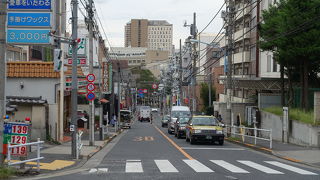 夏目漱石が有名になる前から夏目坂