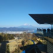 富士山の絶景は、日本平山頂から！