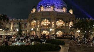 夜のディズニーシー