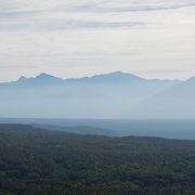 八ヶ岳や南アルプスの山々