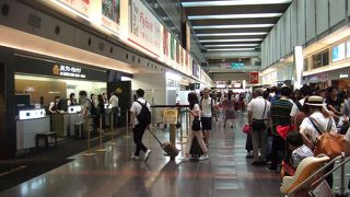 （搭乗客が）多い日も安心