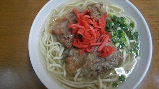 今回もソーキそばを食べた