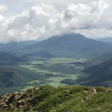至仏山から見下ろす尾瀬ヶ原
