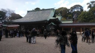 存在感のある神社