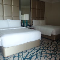 ゆったりクイーンサイズです