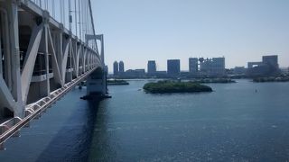 一番のおすすめは、徒歩で渡ることです。