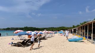 壱岐を代表する海水浴場です。