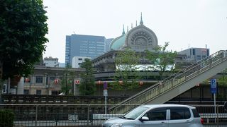 納涼盆踊り大会の提灯が