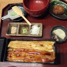 めそと穴子メンチ