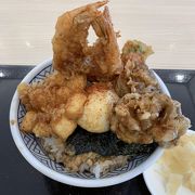 濃厚な老舗天丼