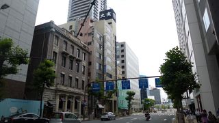 歴史的な建物が点在しています