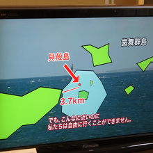このようなビデオ上映を見ることができます。帰れ、北方領土！