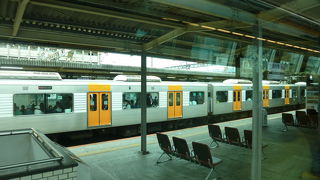 緑豊かな沿線風景です