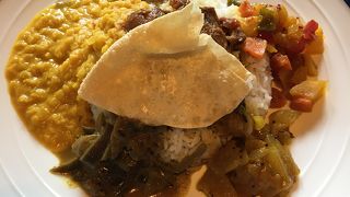 高田馬場でスリランカカレー