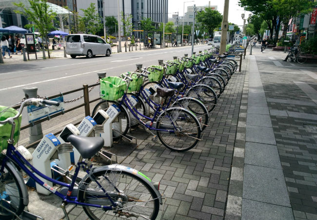 古墳めぐりには最適です