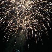 ８月中毎日上がる花火は旅の思い出