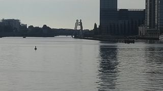 ベルリンの壁の川