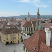 中世がそのまま残っているショプロン旧市街