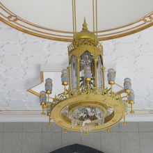 モスク内にあります