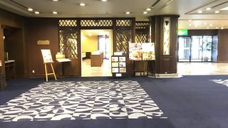 シティホテルの　イタリアンレストラン。