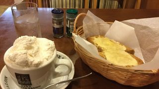 ウィンナーコーヒーに癒されます