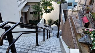 綺麗に整備された階段