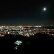 札幌の夜景を一望