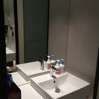 洗面台が二つで便利