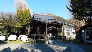 歴史を感じる神社