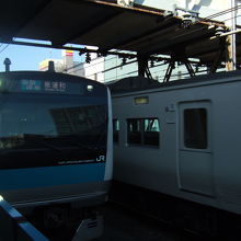 この電車は空いていました