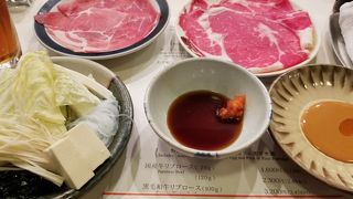 銀座でひとりしゃぶしゃぶ