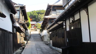 必見の街並みです