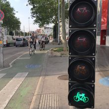 自転車用の歩道