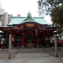 御霊神社拝殿