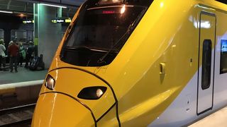 空港から市内まで20分