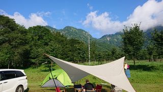 区画サイトは超ひろびろ