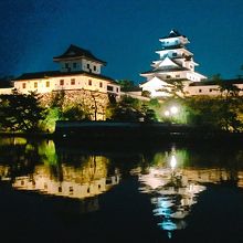 ライトアップも綺麗