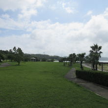 南国系雰囲気のある海岸でした