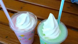 フロートメロン＆フロートイチゴ