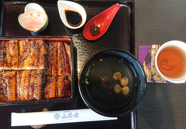 うなぎ料理の山美世