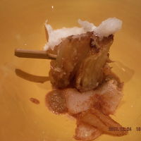 酢肴　蜜柑の花パフェ～道産ズワイガニ