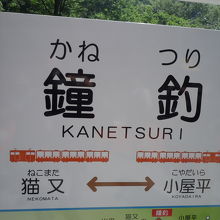 鐘釣駅で降りて駅周辺を少しだけ散策しました。