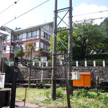 駅前の風景