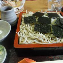 並の天そば　3月