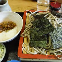 田舎のなめこおろしざる