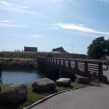 橋からの遠望です。