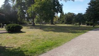 マルメ城の南側の広がる広大な公園です。