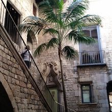 雰囲気漂うゴシック地区