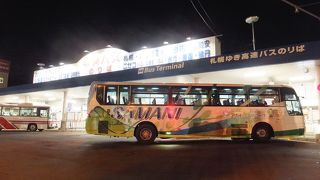 これぞ駅前バスターミナル。